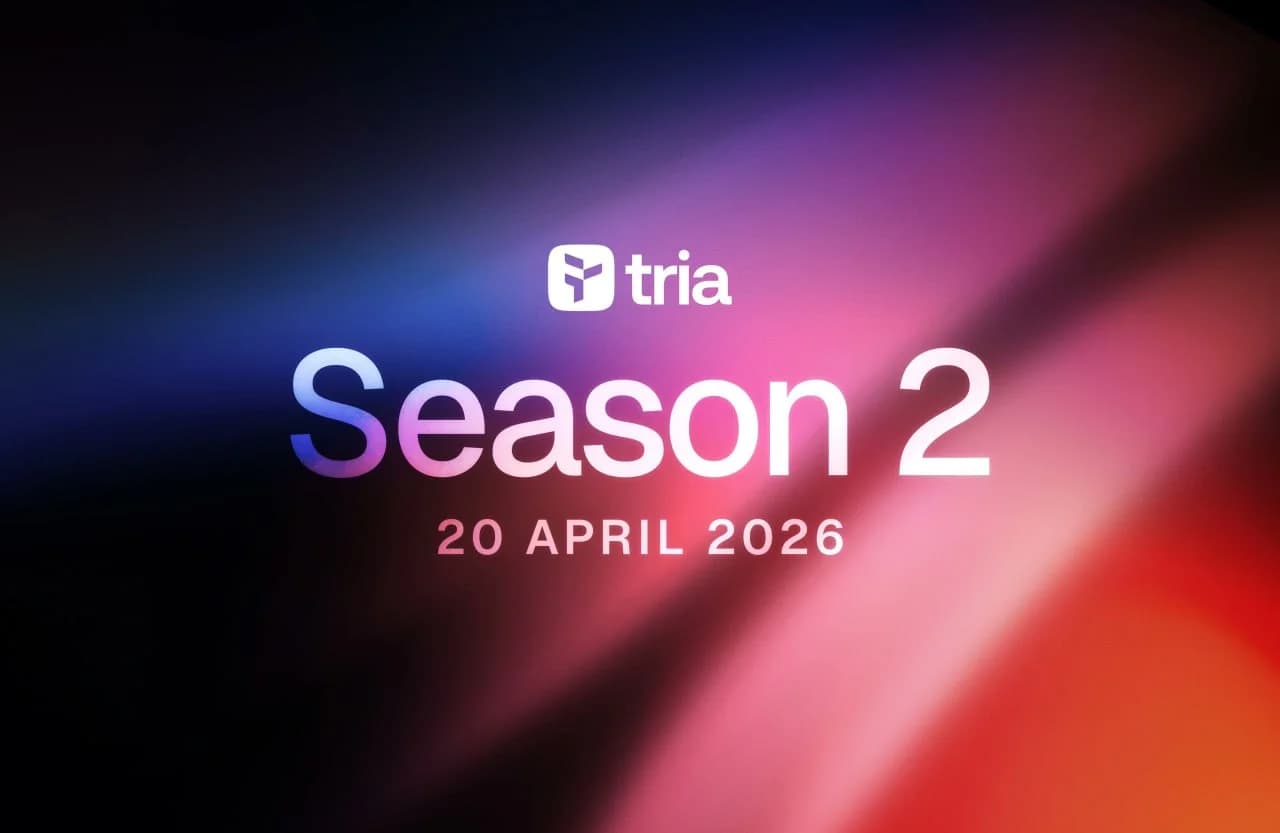 트리아(TRIA), 에어드랍 시즌2 4월 20일 종료 예정